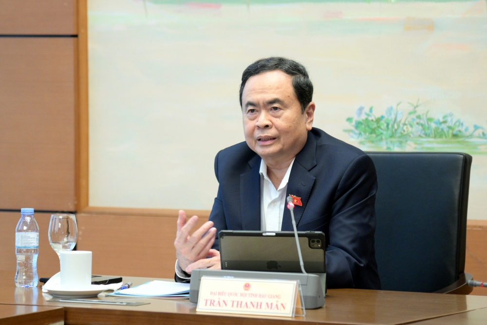 Chủ tịch Quốc hội Trần Thanh Mẫn.