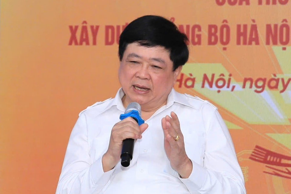 PGS.TS Nguyễn Thế Kỷ - Phó Chủ tịch Hội đồng Lý luận Trung ương mong muốn Hà Nội tạo điều kiện cho co
