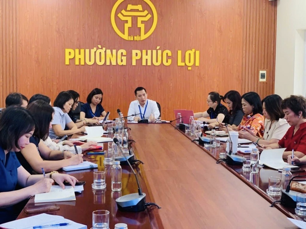 Phường Phúc Lợi: Tập trung chuẩn bị các điều kiện cho năm học mới