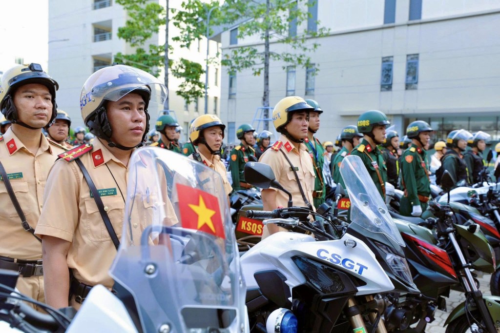Công an TP Hồ Chí Minh phát lệnh ra quân trấn áp tội phạm