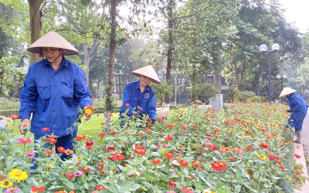 Hà Nội gấp rút chỉnh trang đô thị phục vụ các dịp lễ lớn