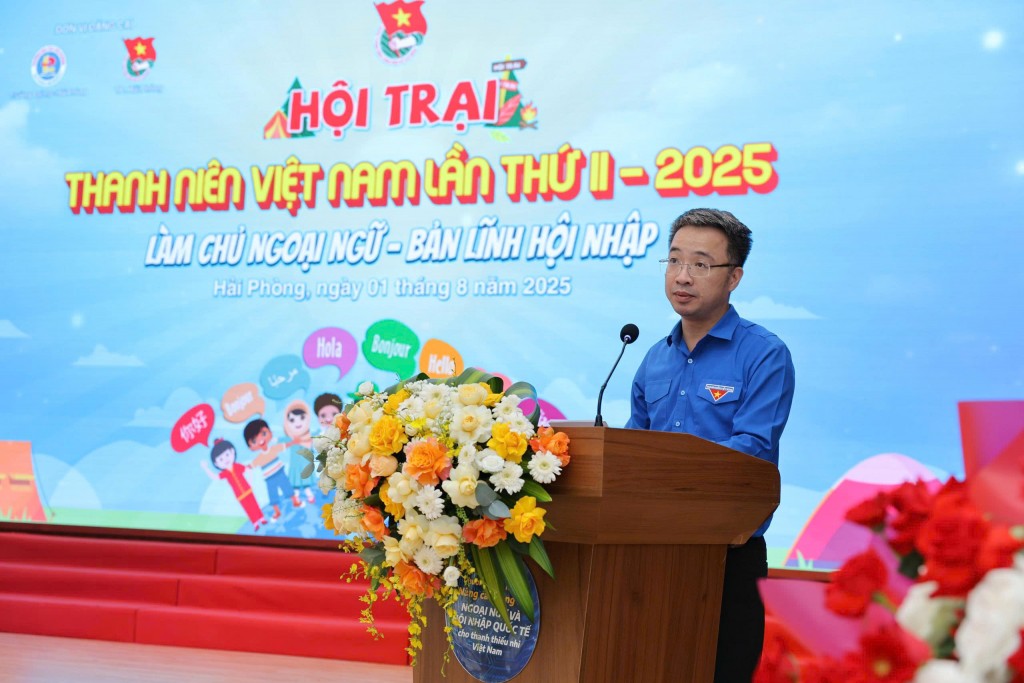 anh Nguyễn Tường Lâm – Bí thư Ban Chấp hành Trung ương Đoàn, Chủ tịch Trung ương Hội Liên hiệp Thanh niên Việt Nam 