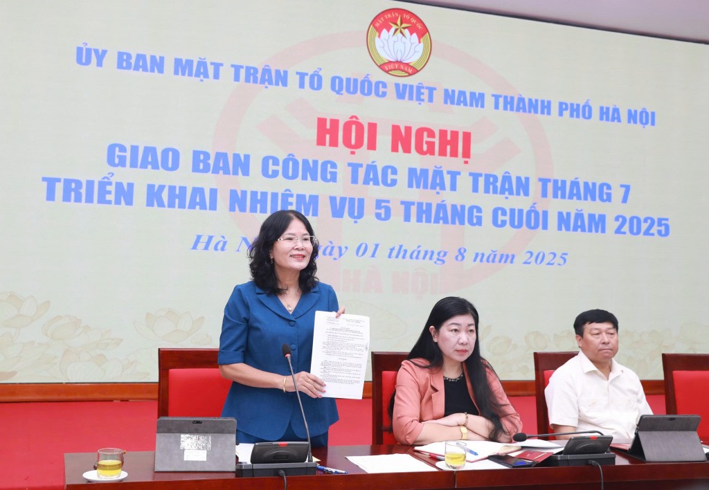 Khai thác triệt để nền tảng số, công cụ truyền thông của Mặt trận