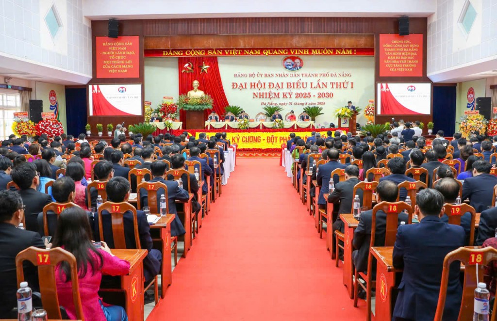 Đảng bộ UBND thành phố Đà Nẵng khai mạc Đại hội đại biểu lần thứ I (nhiệm kỳ 2025 - 2030)