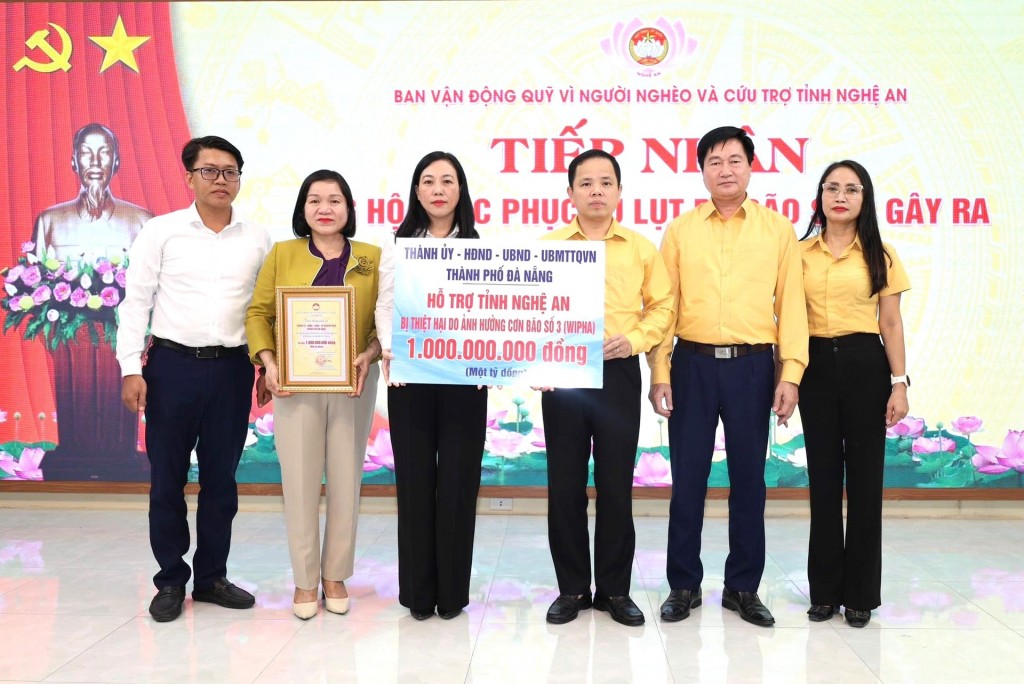 Đà Nẵng hỗ trợ 1 tỷ đồng giúp đồng bào vùng lũ Nghệ An