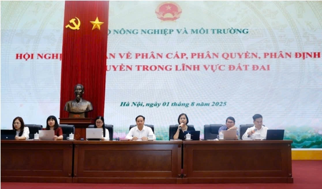 Đột phá trong phân cấp, phân quyền đất đai: Tăng hiệu lực, hiệu quả, vì sự phát triển bền vững