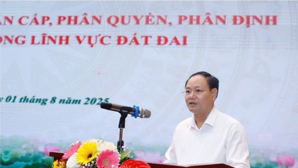 Đột phá trong phân cấp, phân quyền đất đai: Tăng hiệu lực, hiệu quả, vì sự phát triển bền vững