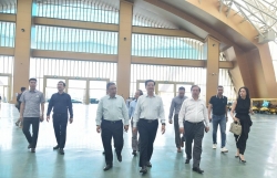 Phó Thủ tướng Mai Văn Chính kiểm tra, đôn đốc tiến độ Triển lãm 80 năm Ngày Quốc khánh