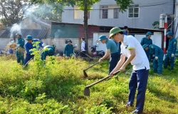 Phường Tùng Thiện sáng, xanh, sạch đẹp hơn
