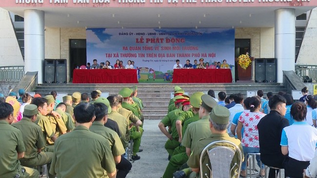 Xây dựng quê hương Thường Tín sáng, xanh, sạch, đẹp
