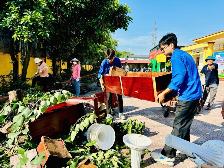 Nhân dân xã Nam Phù đồng lòng kiến tạo môi trường xanh - sạch