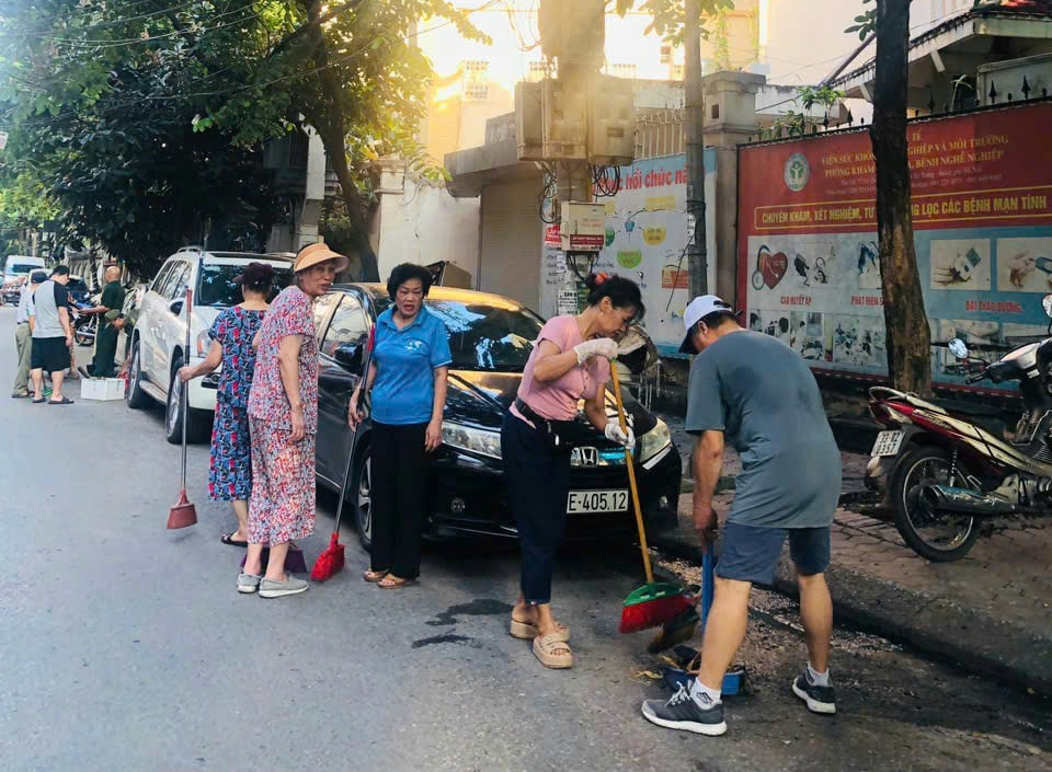 Tạo chuyển biến trong nhận thức và hành động về công tác vệ sinh môi trường