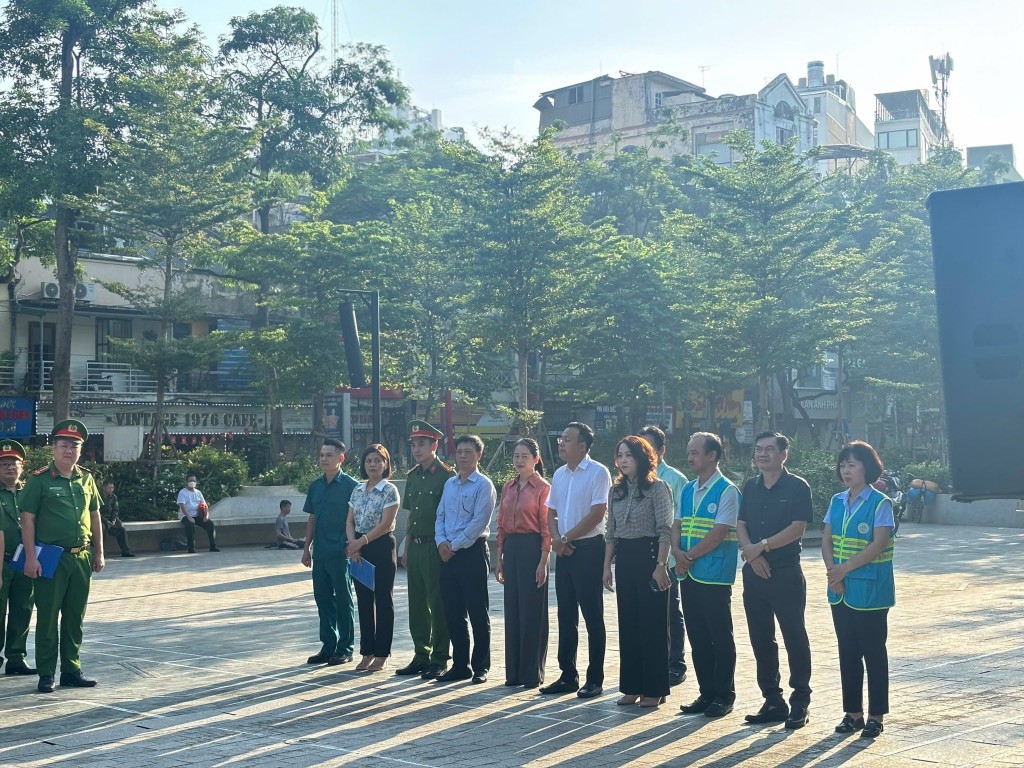 Phường Ba Đình với ngày cuối tuần xanh