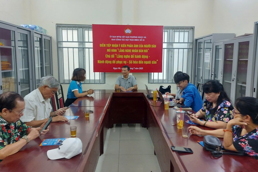 Cầu nối vững chắc giữa Đảng, chính quyền với Nhân dân