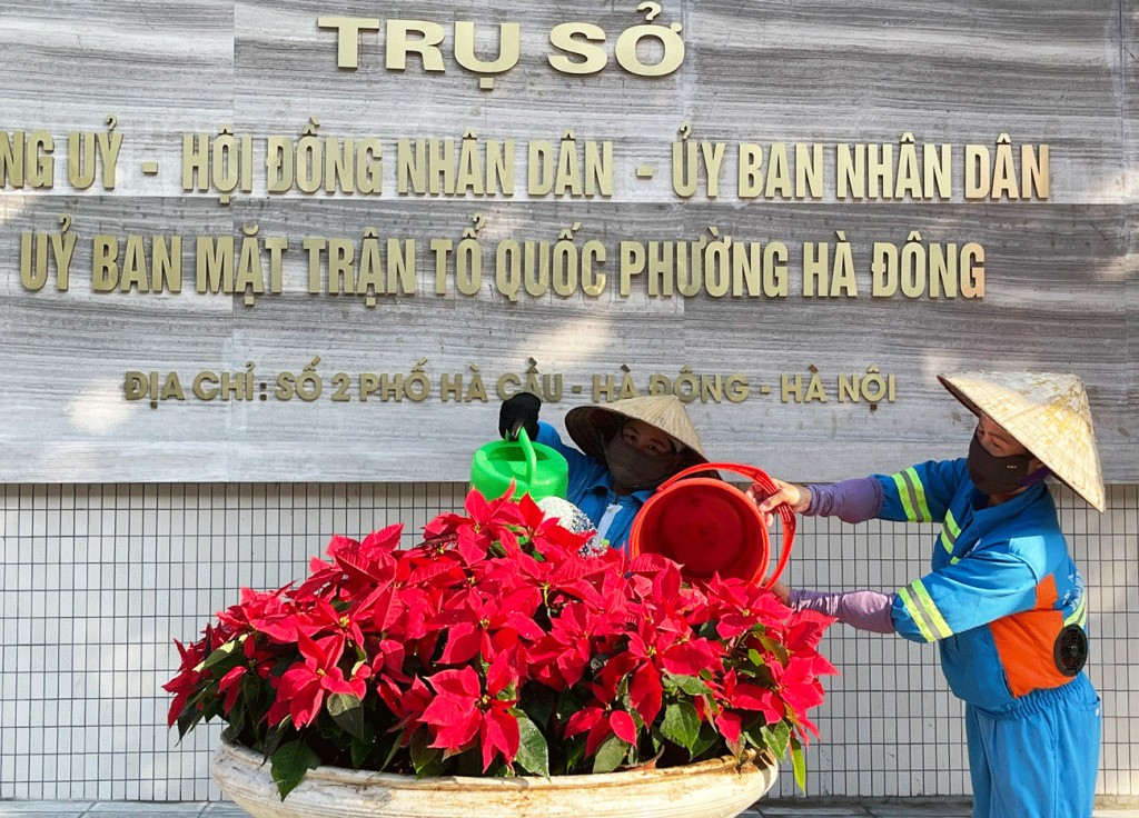 Thi đua thực hiện mô hình dân vận khéo đảm bảo vệ sinh môi trường