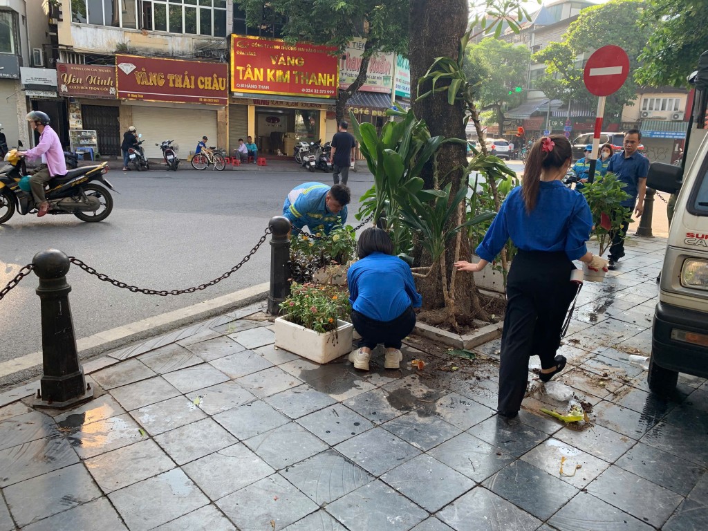 Phường Ba Đình với ngày cuối tuần xanh