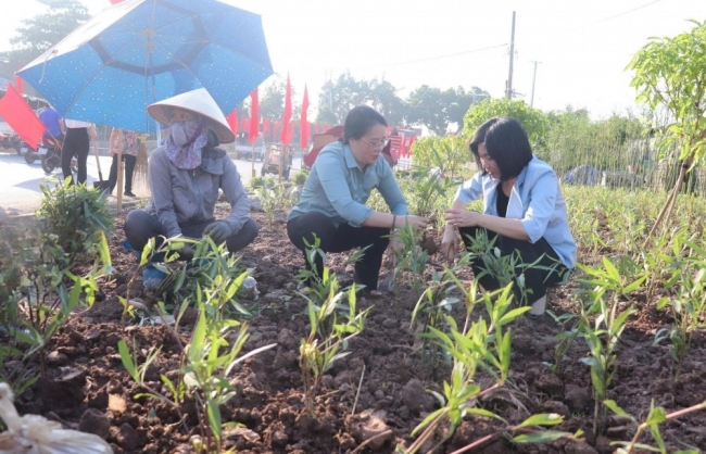 Phường Lĩnh Nam (Hà Nội): Chung tay hành động vì môi trường sạch, đẹp