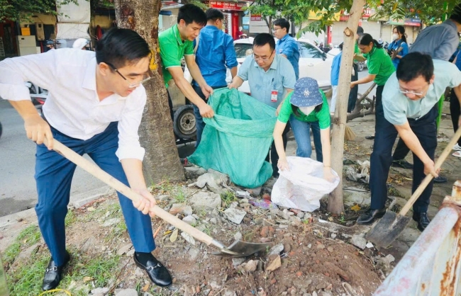 Bồi đắp, xây dựng văn hóa bảo vệ môi trường