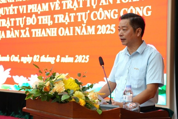 Xã Thanh Oai: Đồng loạt tổng vệ sinh, siết chặt trật tự đô thị