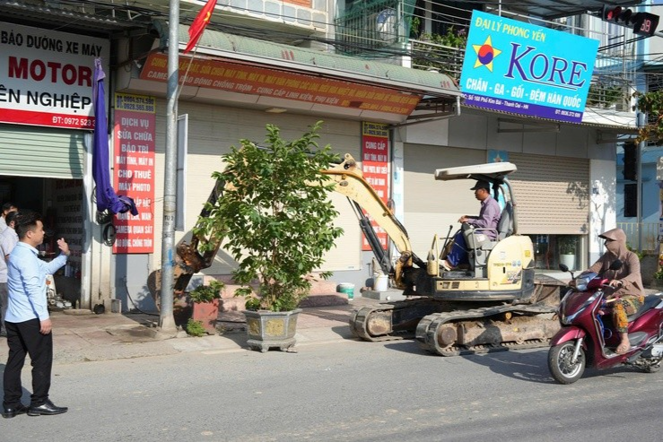 Xã Thanh Oai: Đồng loạt tổng vệ sinh, siết chặt trật tự đô thị