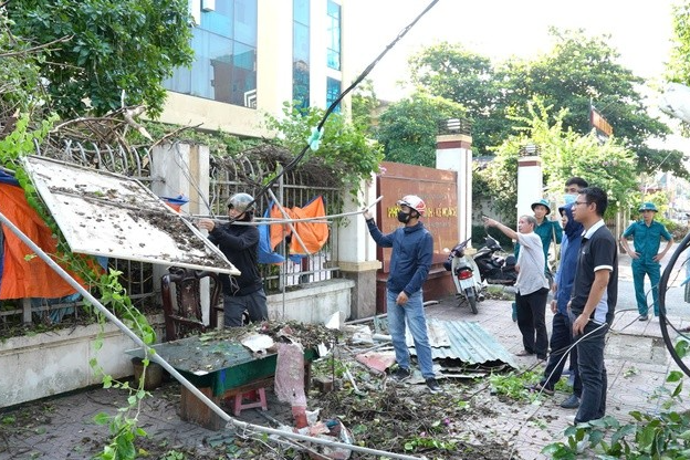 Xã Thanh Oai: Đồng loạt tổng vệ sinh, siết chặt trật tự đô thị