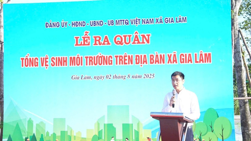 Xây dựng nếp sống văn minh, tạo thói quen giữ gìn vệ sinh môi trường