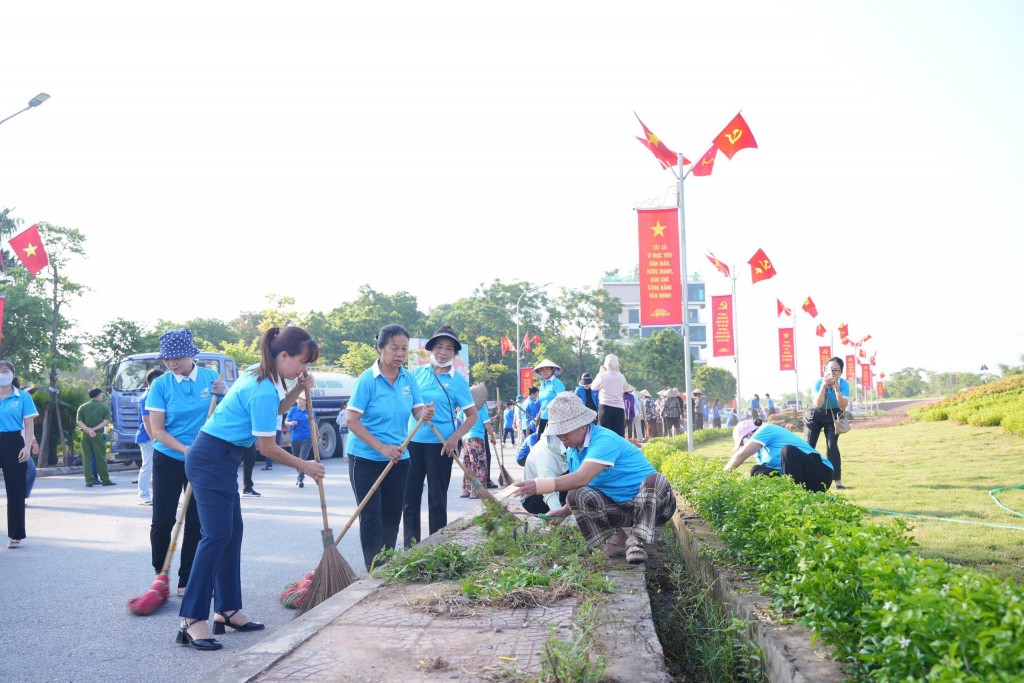 Lan tỏa tinh thần thi đua vì một môi trường xanh - sạch - đẹp