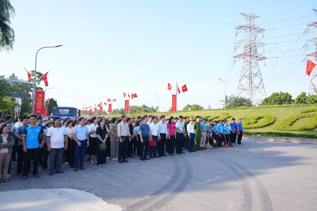 Lan tỏa tinh thần thi đua vì một môi trường xanh - sạch - đẹp