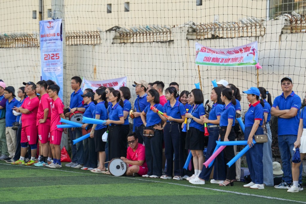 Sôi nổi giải bóng đá chào mừng 30 năm thành lập Co-opBank