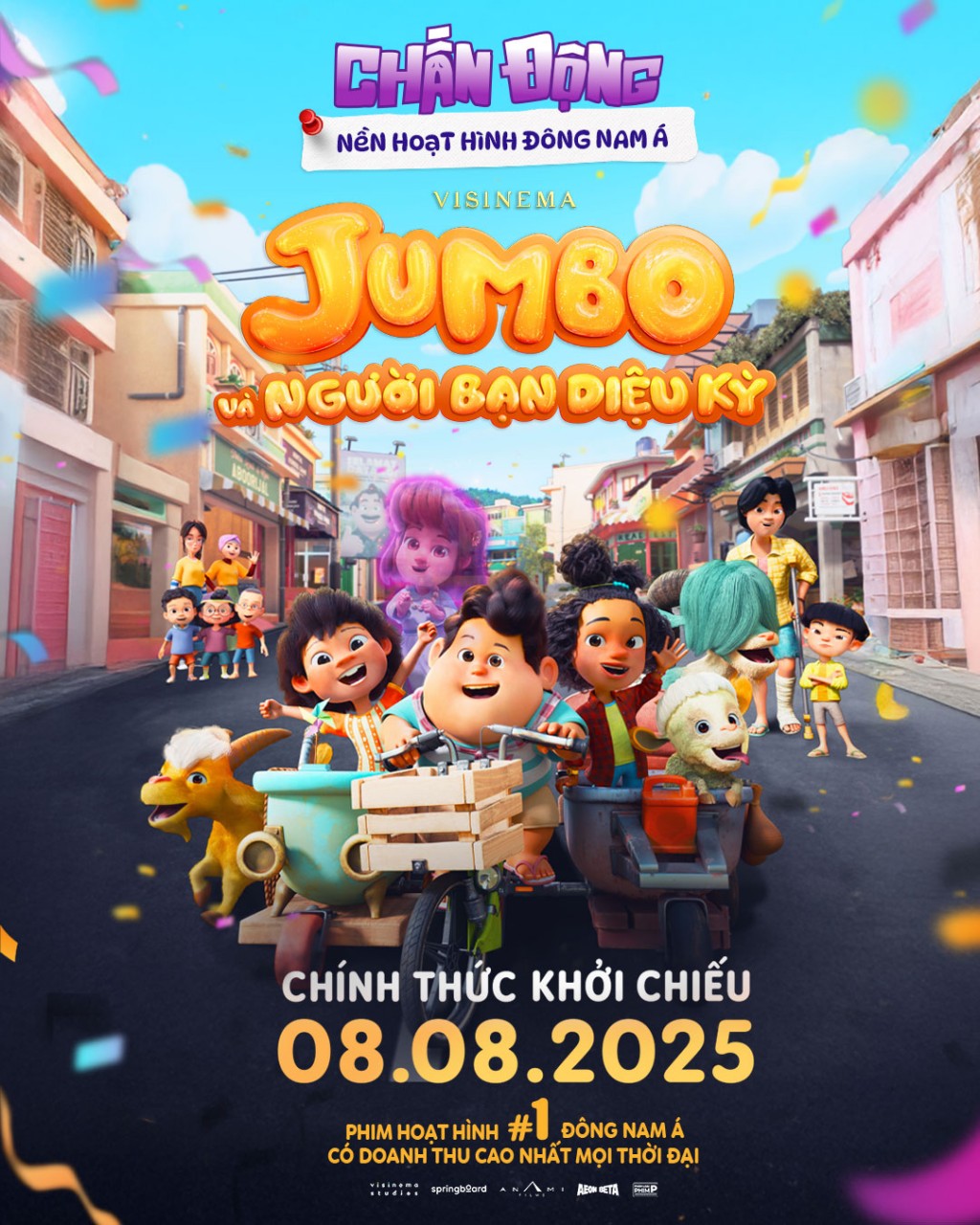 Jumbo và người bạn diệu kỳ” - hành trình xúc động về tình bạn, gia đình
