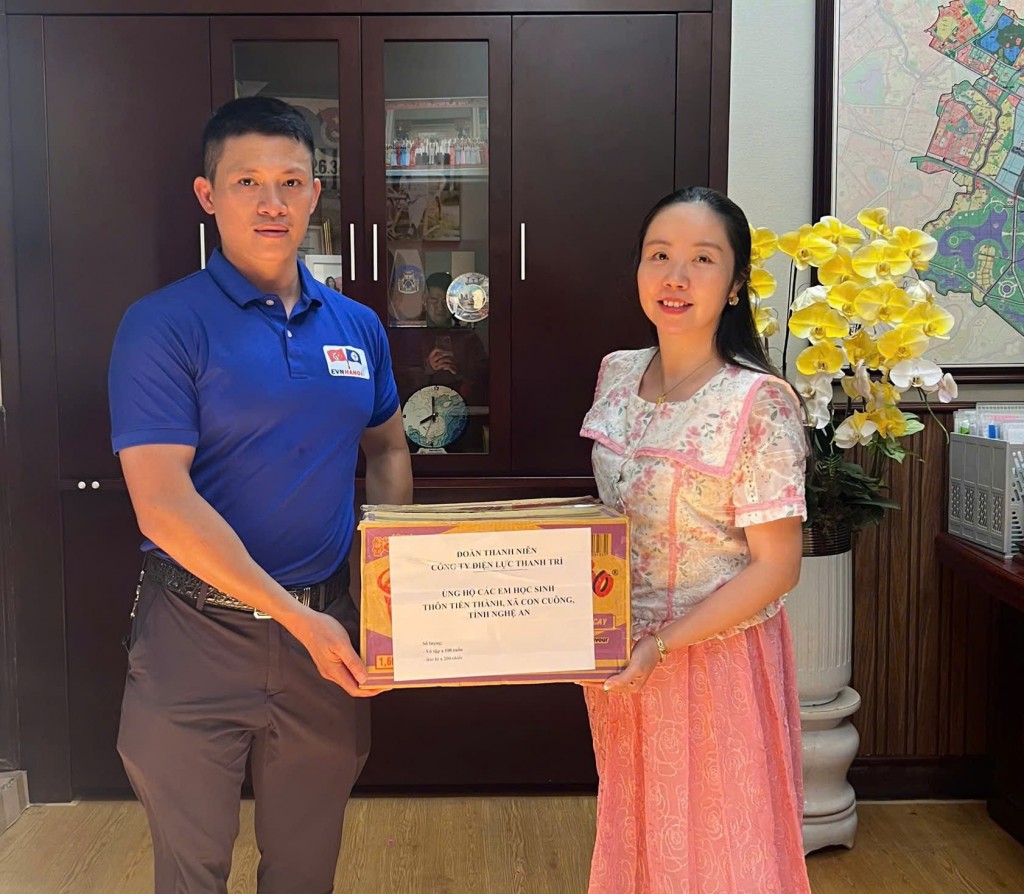 Mang yêu thương đến vùng lũ, gìn giữ màu xanh quê hương