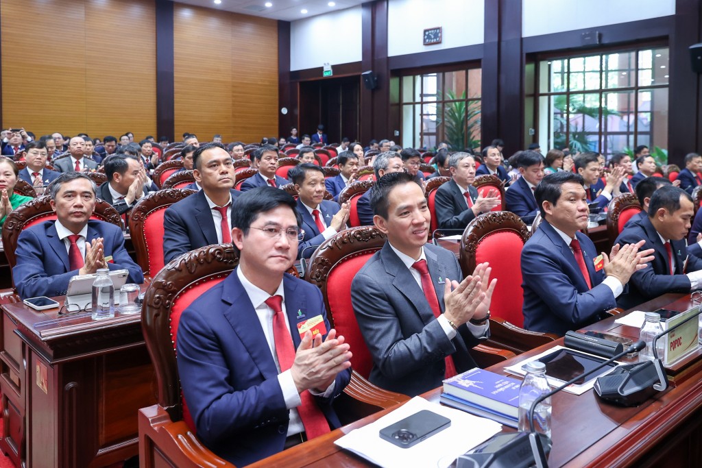 Các đại biểu tham dự Đại hội: Ảnh: VGP/Nhật Bắc