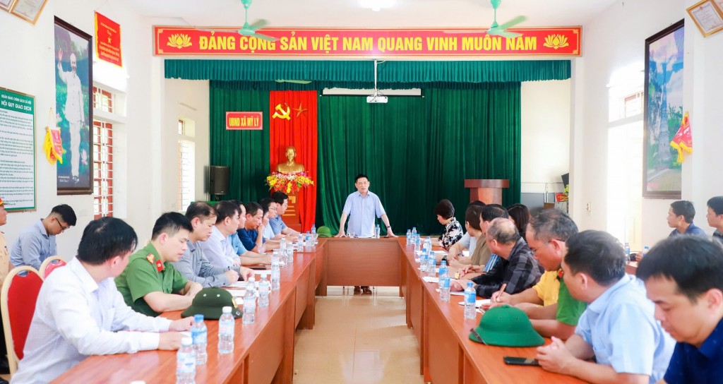 Phó Thủ tướng giao Bộ Tài chính xem xét, bố trí hỗ trợ thêm khoảng 500 tỷ đồng từ các nguồn dự phòng để hỗ trợ tỉnh Nghệ An khắc phục hậu quả - Ảnh: VGP