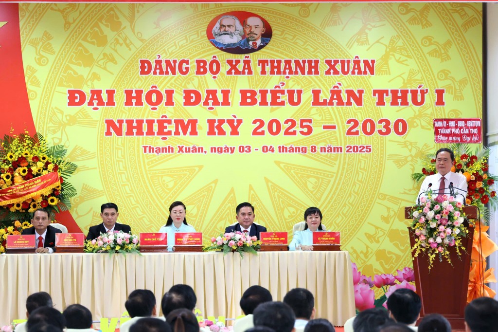 Chủ tịch Quốc hội Trần Thanh Mẫn phát biểu chỉ đạo