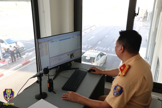 Chỉ hơn 3 tháng, cả nước tổ chức hơn 2.000 kỳ sát hạch lái xe (ảnh: Cục CSGT)