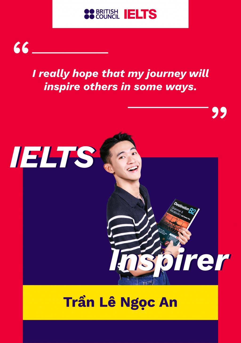 Hội đồng Anh vinh danh 15 gương mặt IELTS Inspirers