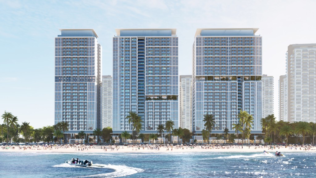 Sun Centro Town sở hữu view hiếm có hướng 1.969 hòn đảo (Ảnh: Sun Property).