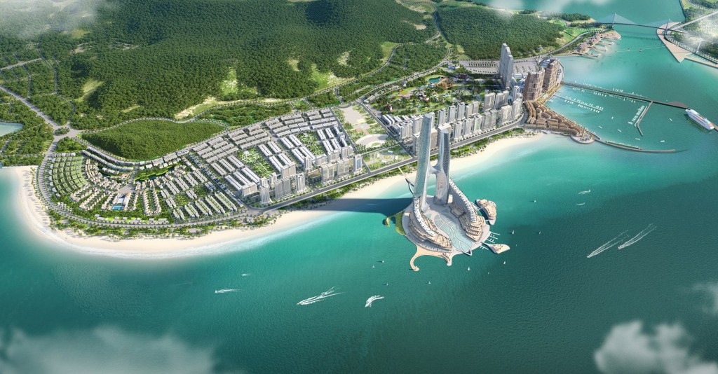 Sun Centro Town nằm ở trung tâm đại đô thị nghỉ dưỡng Sun Elite City  (Ảnh: Sun Property)