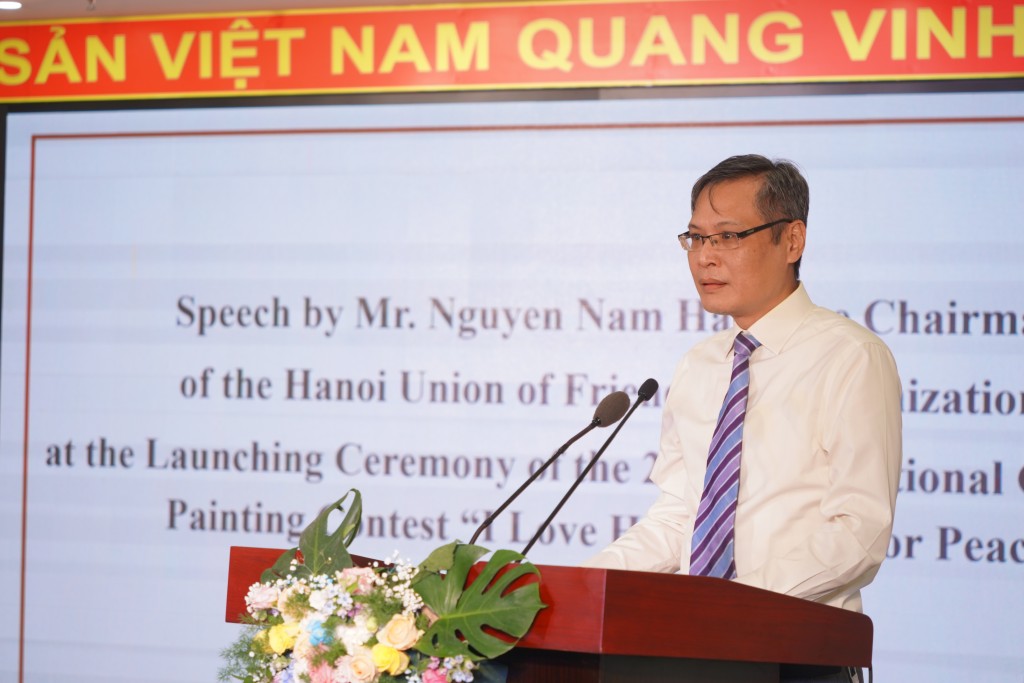 Phát động cuộc thi vẽ tranh quốc tế “Em yêu Hà Nội”