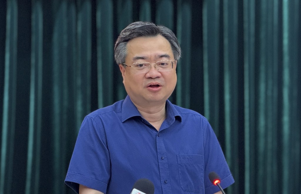 Phó bí thư Thường trực Thành ủy TP.HCM Nguyễn Thanh Nghị phát biểu