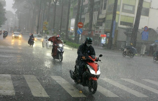 Bắc Bộ xuất hiện mưa lớn về chiều tối và đêm