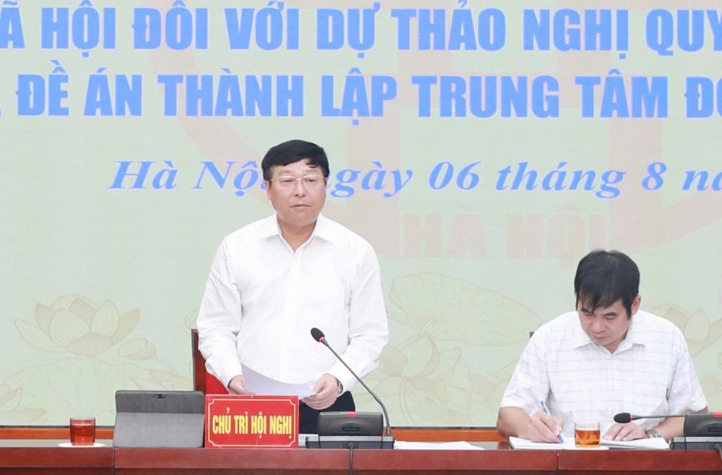 Quy định rõ mô hình quản lý, vận hành Trung tâm Đổi mới sáng tạo Hà Nội