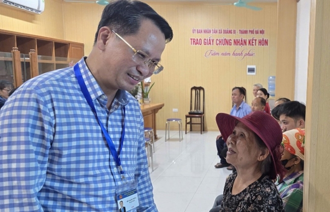 Xã Quảng Bị chuyển mình số hoá vì sự hài lòng của dân