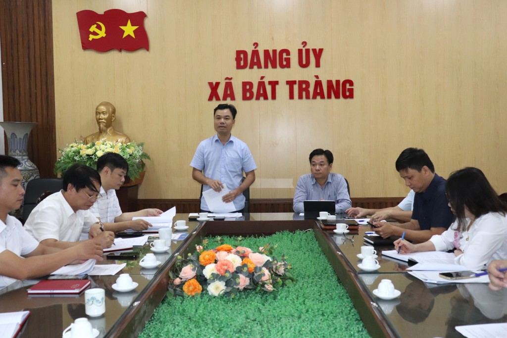 Bát Tràng sẵn sàng cho Đại hội Đảng bộ xã lần thứ I, nhiệm kỳ 2025 - 2030