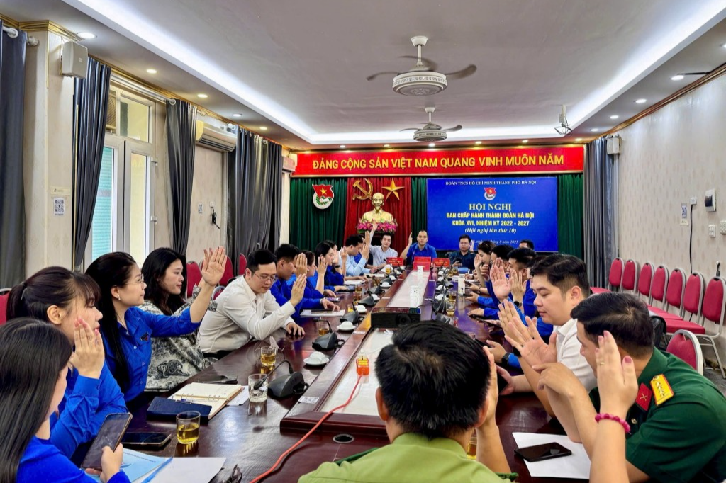 Đồng chí Nguyễn Tiến Hưng được bầu làm Bí thư Thành đoàn Hà Nội