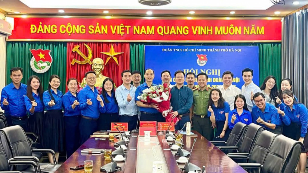 Đồng chí Nguyễn Tiến Hưng được bầu làm Bí thư Thành đoàn Hà Nội