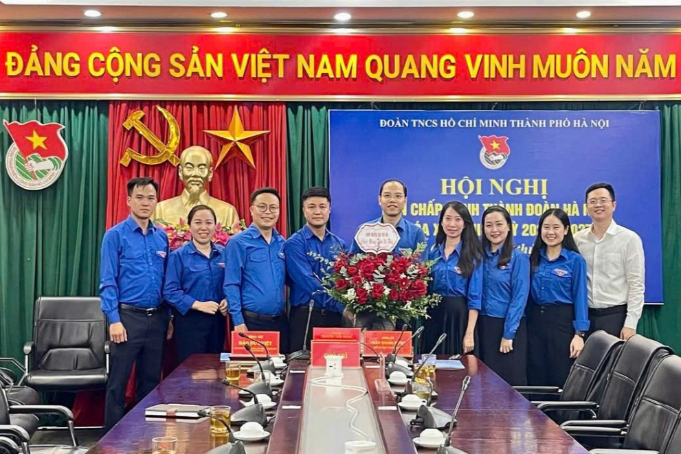Đồng chí Nguyễn Tiến Hưng được bầu làm Bí thư Thành đoàn Hà Nội