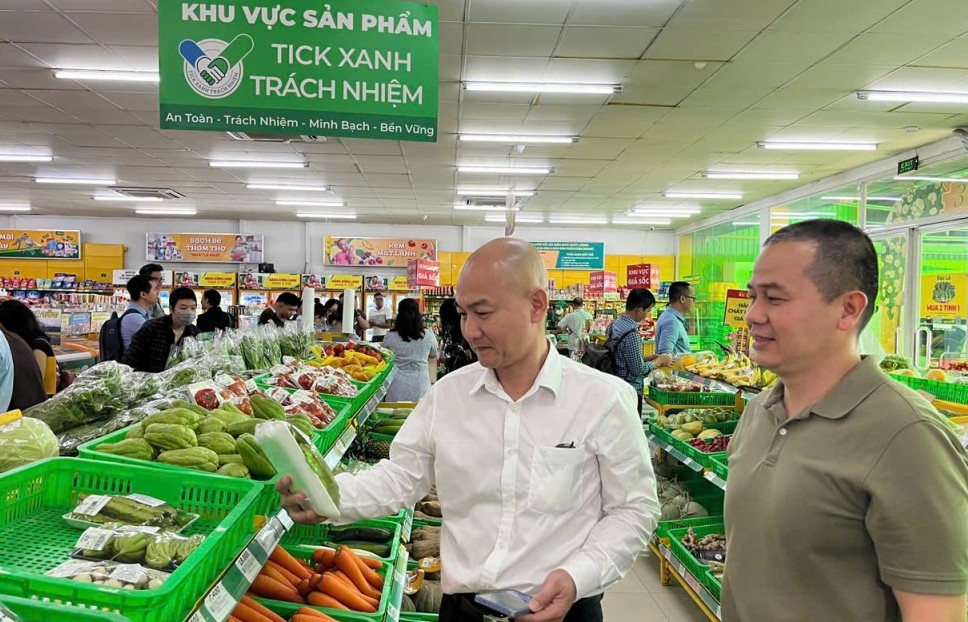 TP Hồ Chí Minh khảo sát triển khai nhãn “Tick Xanh trách nhiệm”