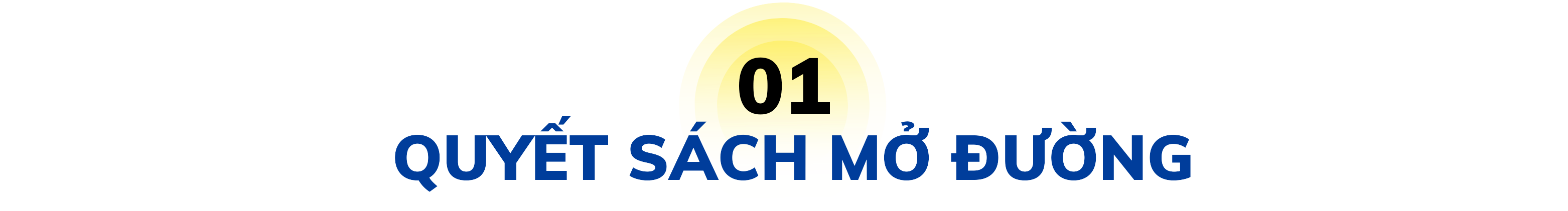 Bài 1: Đảng mở lối, trao đòn bẩy