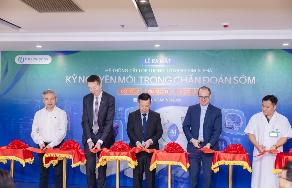 Bệnh viện Đa khoa Phương Đông ra mắt hệ thống cắt lớp lượng tử NAEOTOM Alpha